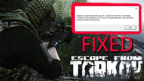 escape from tarkov launcher error 1000